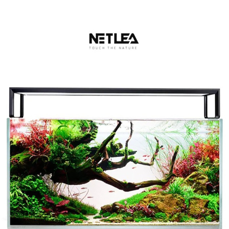 Aquarium Fish Lamp - Netlea AT5S V4 スマートWiFiアプリ制御 フルスペクトル水槽植物育成ライト 魚水槽