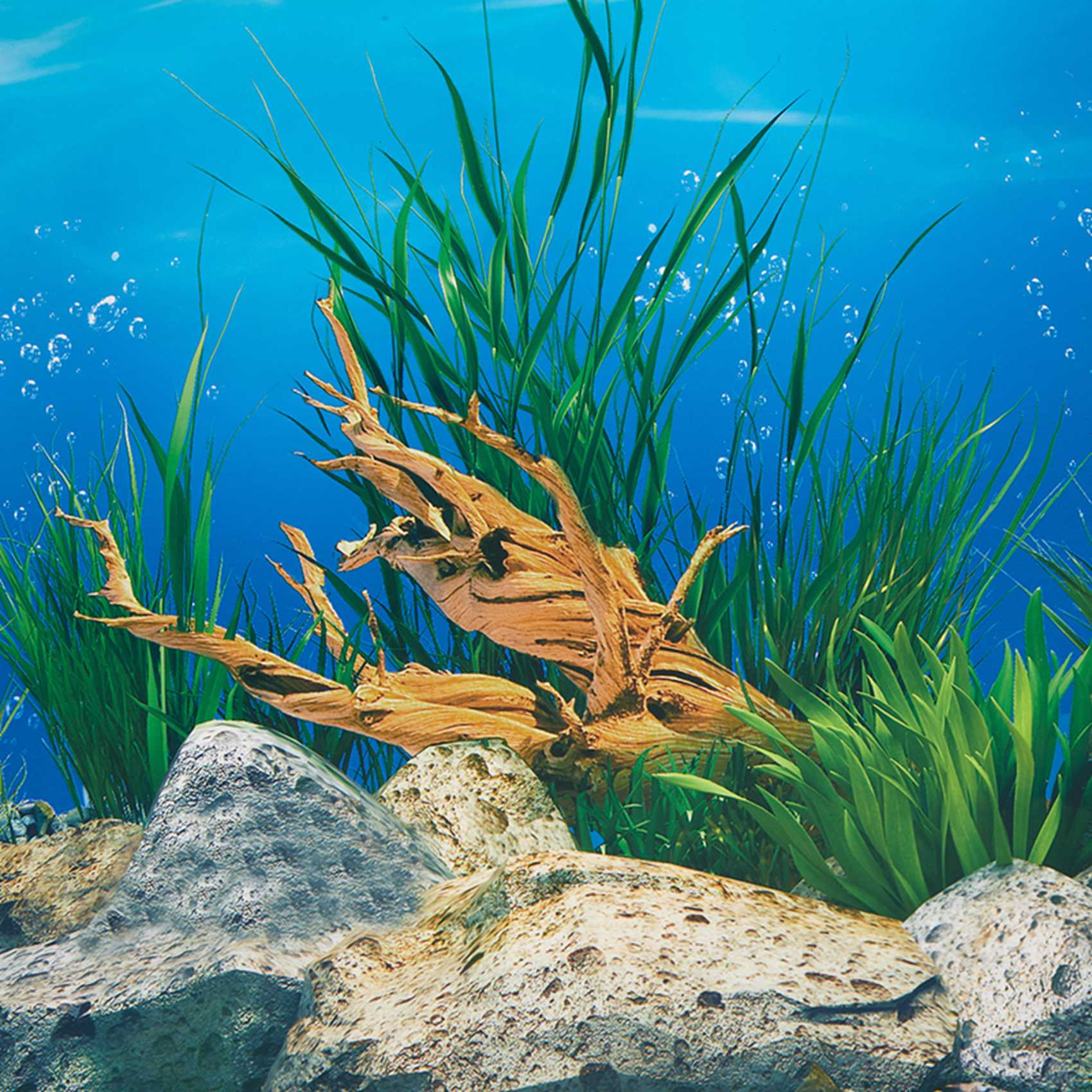 AB33-水族館背景紙 HD画像 7D立体水槽壁紙背景画両面 - Aquarium Fish Wallpaper Hd のレビューと価格