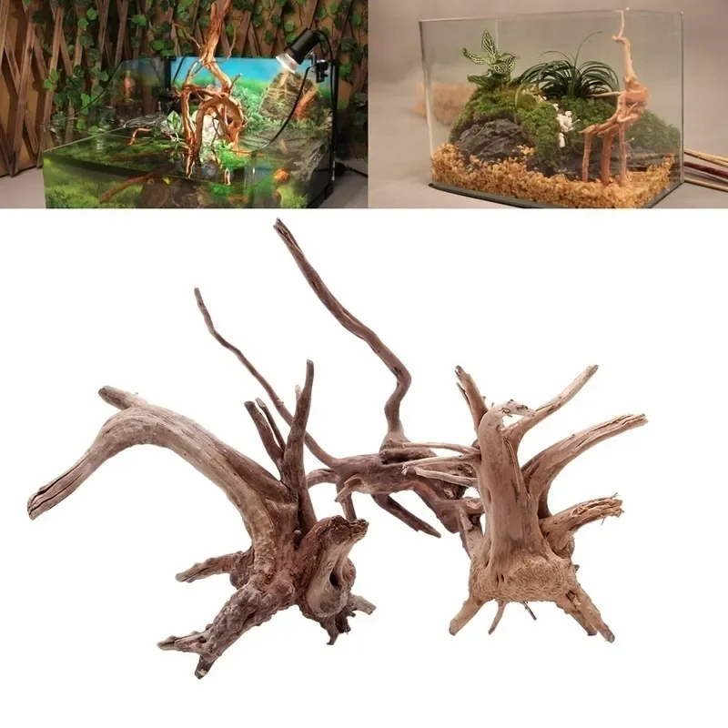 水族館、魚のタンク、爬虫類の根の植物、木の装飾、装飾アクセサ - Aquarium Fish Games のレビューと価格