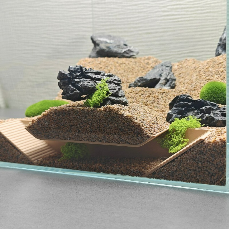 水族館の隠れ家シェルター、魚エビカニの繁殖孵化用の地下洞窟段 - Aquarium Fish Games のレビューと価格