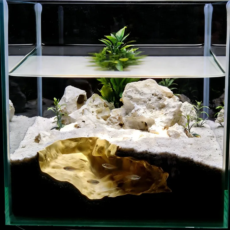 3Dプリントされた高精度な天然岩ペット用隠れ家 - ゲッコー - Aquarium Fish Games のレビューと価格