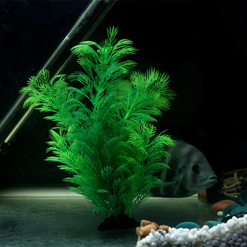 人工水族館の装飾植物水中水草水生プラスチック植物水槽水族館の - Aquarium Fish Games のレビューと価格