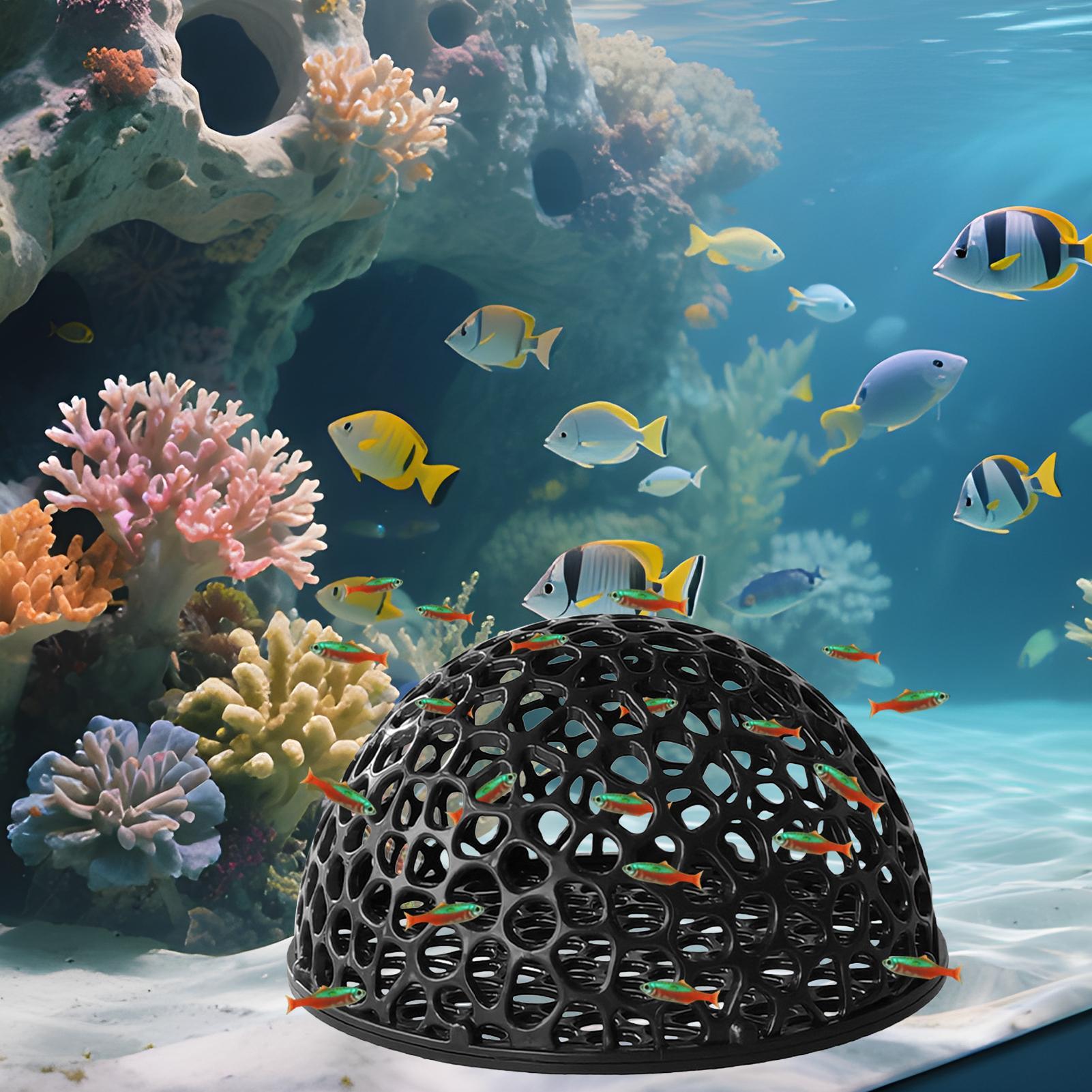 小型魚やエビの繁殖と休憩用の水槽隠れ家、安全な隠れ場所、水槽 - Aquarium Fish Games のレビューと価格