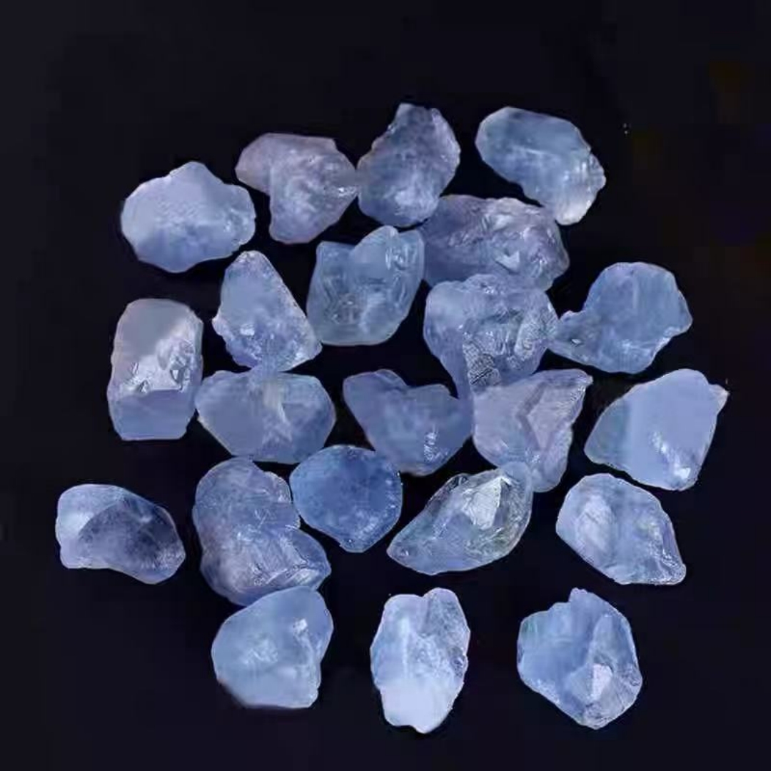 40g/120g/240g 天然ブルーセレスタイト原石、ディ - Aquarium Fish Names のレビューと価格