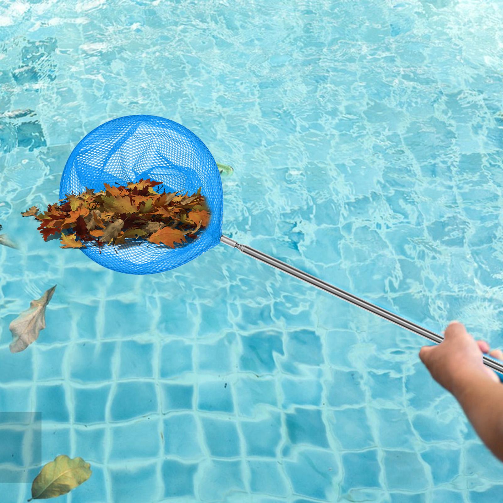 ステンレス製伸縮式プール清掃ネット、子供用釣り網、子供用魚捕 - Aquarium Fishing のレビューと価格