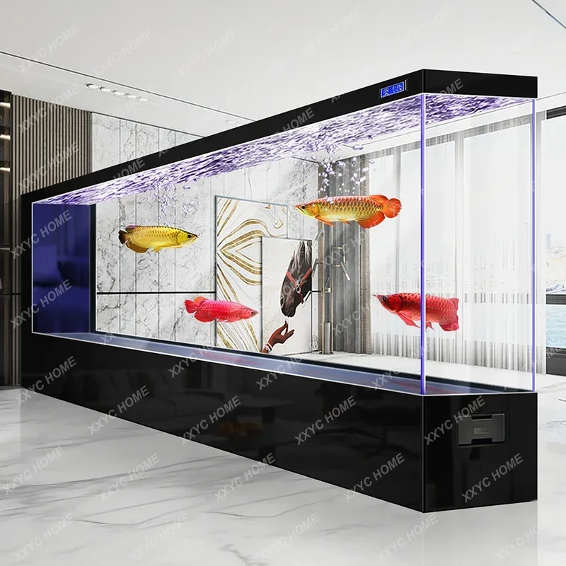 超大型床から天井までの水槽、リビングルーム、会社、ホテル用巨 - Live Fish Aquarium のレビューと価格