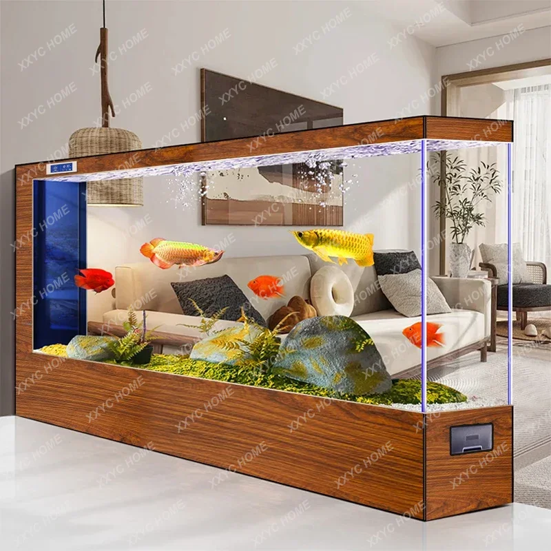 超大型床から天井までの水槽、リビングルーム、会社、ホテル用巨 - Live Fish Aquarium のレビューと価格