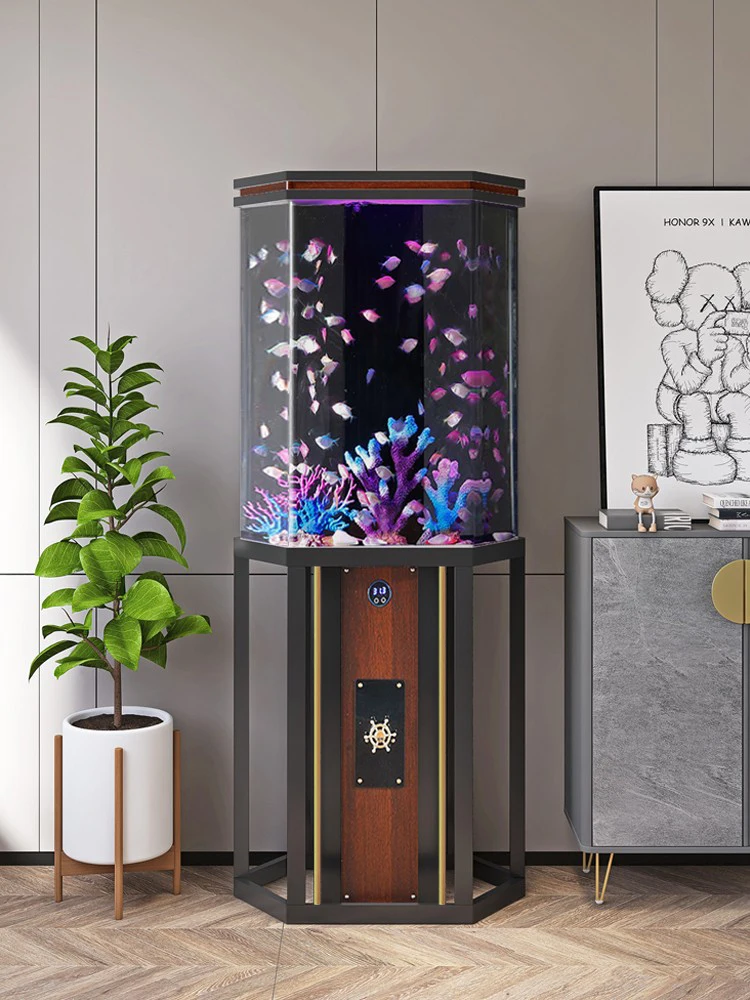 リビングルームの水槽 小型魚用球形水槽 - Live Fish Aquarium のレビューと価格