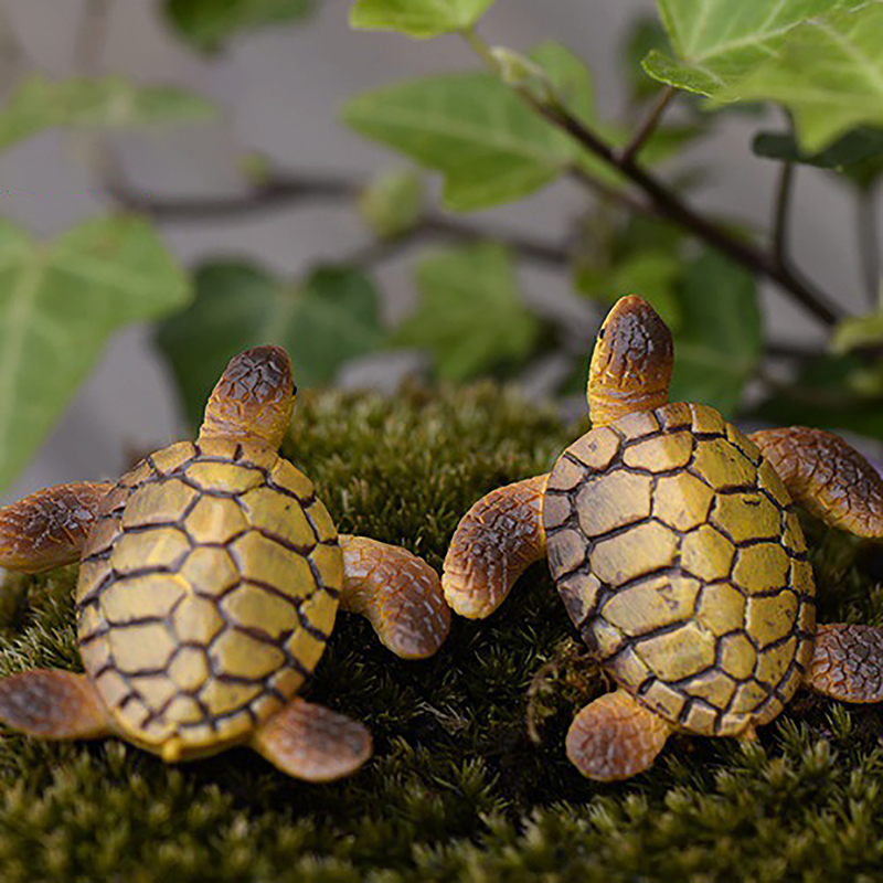 1PC ミニウミガメモデル樹脂水族館の水槽家の風景の装飾品装 - Aquarium Fish Names のレビューと価格