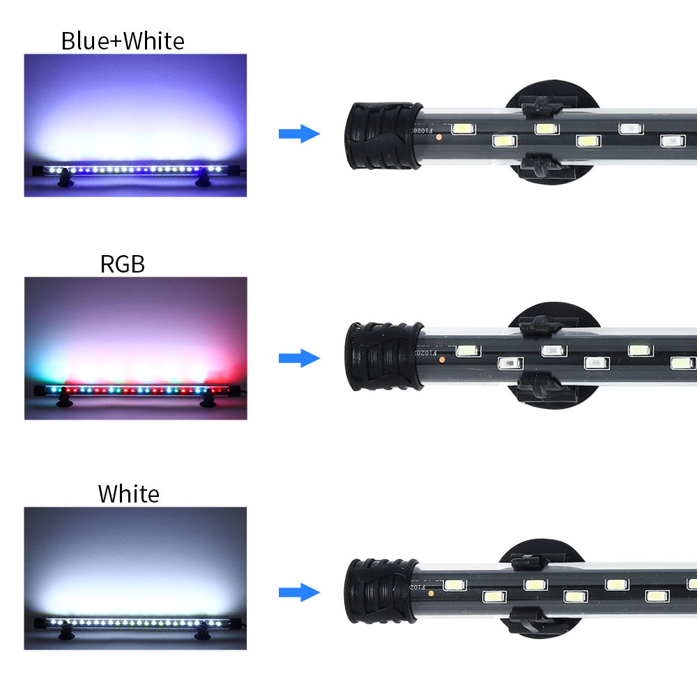 90-260V 水族館ライト LED 防水水槽クリップライト - Aquarium Fish Lamp のレビューと価格