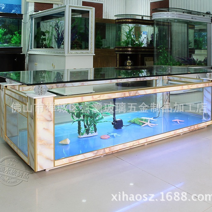 ソファコーヒーテーブルエコロジカル水槽アクアリウムリビングル - Live Fish Aquarium のレビューと価格