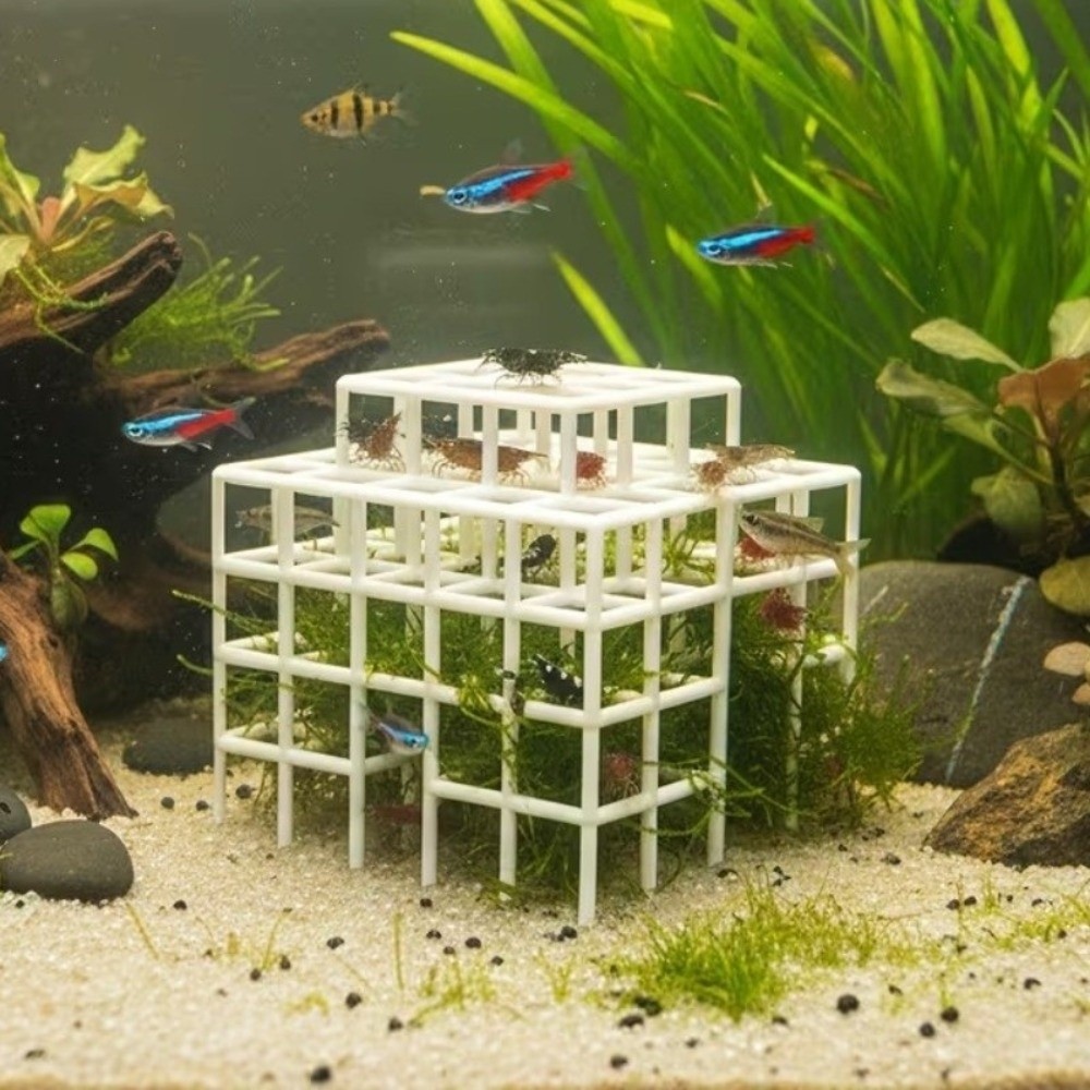 3Dプリント製魚エビ隠れ家シェルター プラスチック製中空エビ - Aquarium Fish Games のレビューと価格