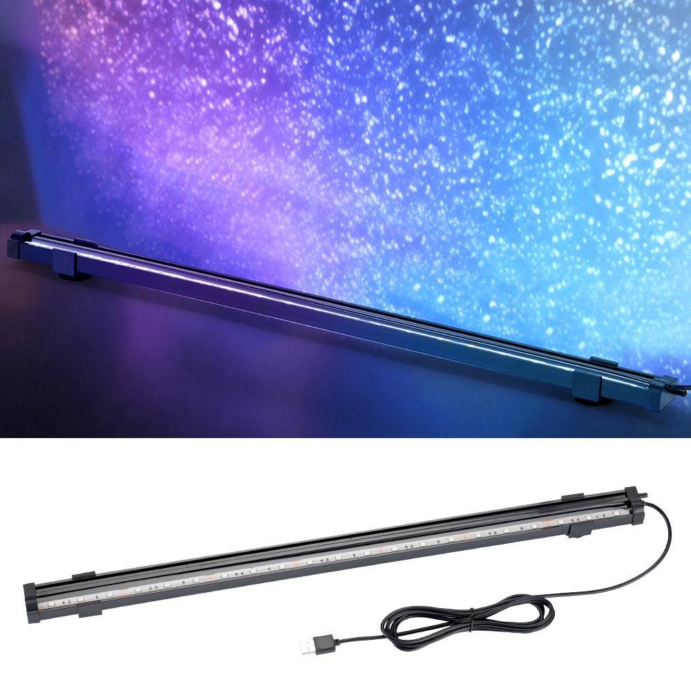 USB LED水槽エアバブルライト自動RGB変色魚タンクエア - Aquarium Fish Lamp のレビューと価格